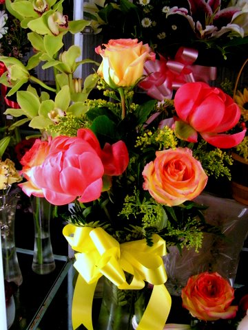 Spring mix with Peonies