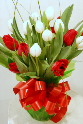 Tulips arrangement