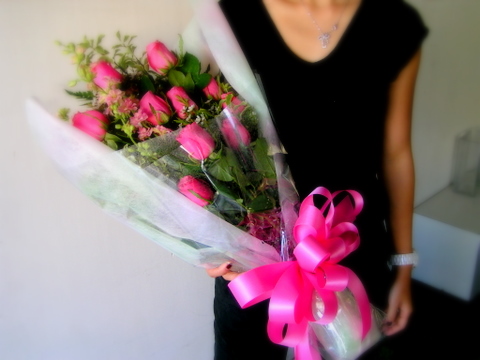 arm bouquet color